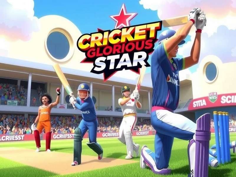 Cricket Glorious Star tournament scene